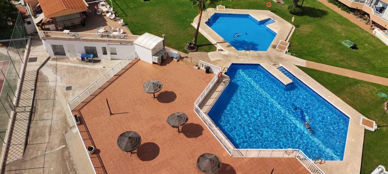 Saltillo Alto Gray Studio. Vistas Al Mar Y Piscina Torremolinos Exteriér fotografie